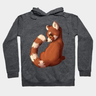 Red Panda: Over-the-Shoulder Hoodie